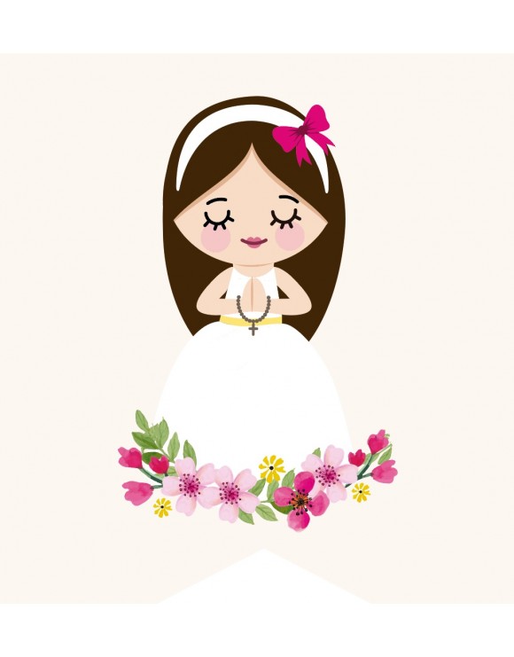 Kit de fiesta IMPRESO comunión 1