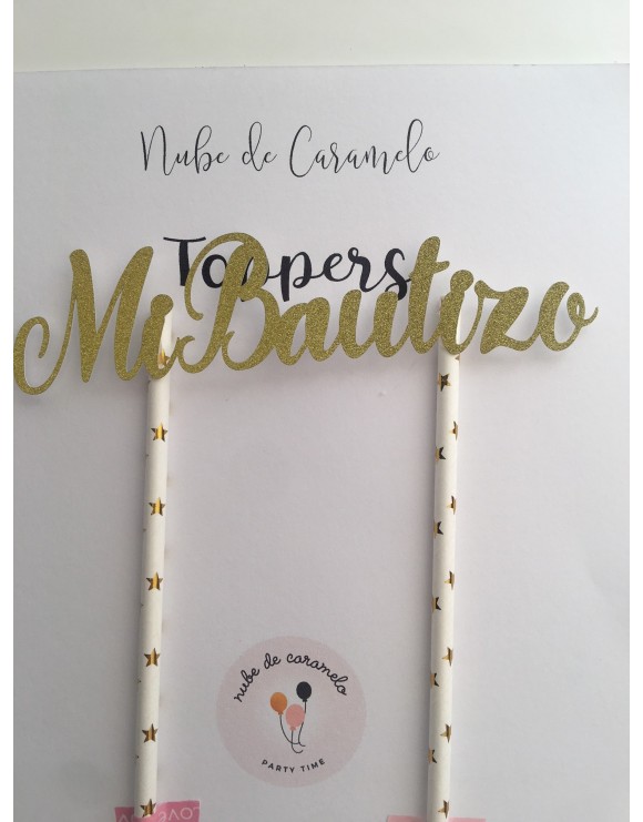 Topper Mi Bautizo 