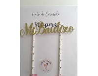 Topper Mi Bautizo 