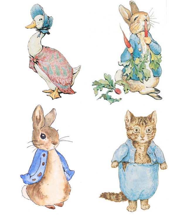 Papel de azucar Matilda y Rabbit 3