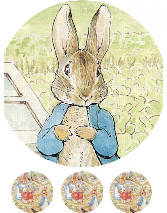 Papel de azúcar Matilda y Rabbit 4