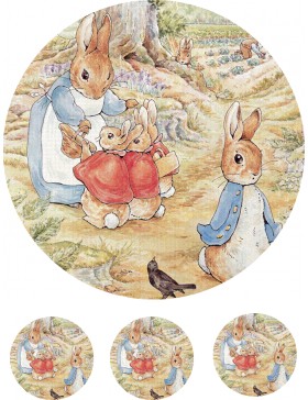 Papel de azúcar Rabbit 6