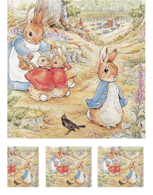 Papel de azúcar Matilda y Rabbit 6