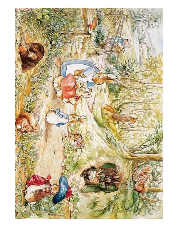 Papel de azúcar Matilda y Rabbit 8