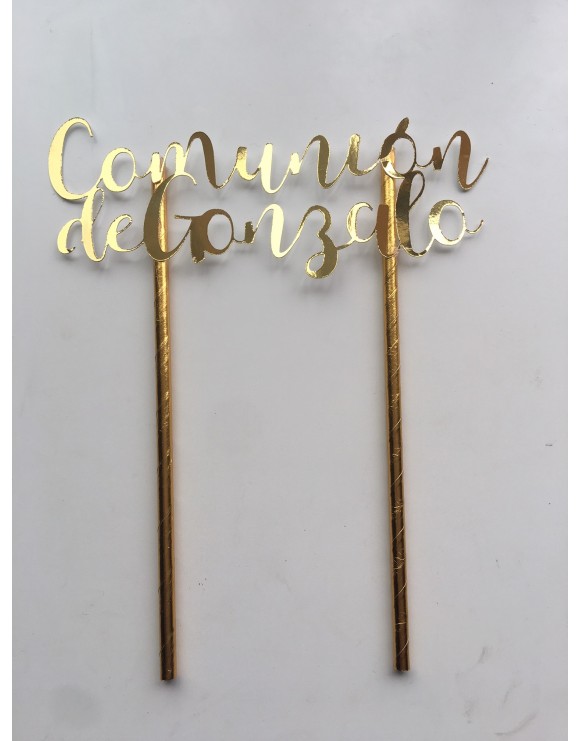 Topper Comunión de Gonzalo