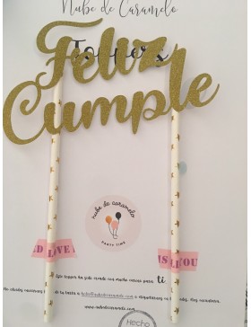 Topper Feliz Cumple