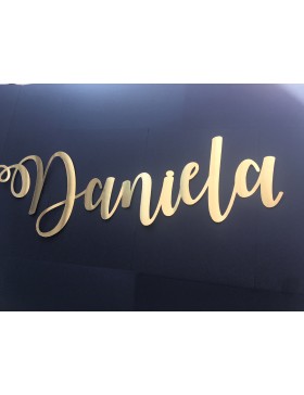 Nombre 60 * 20 cm cartulina