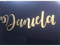 Nombre 60 * 20 cm cartulina