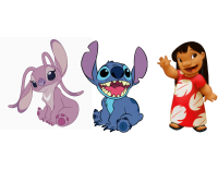 Topper Kit lilo y stitchL 3 unds