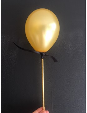 Topper Globo Mini 8 Gold-Black