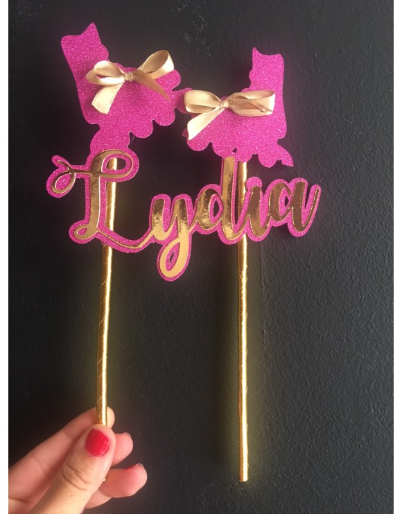 Topper patines con nombre personalizado2