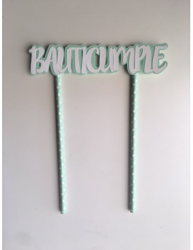 Topper Personalizado doble capa