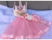 Pack falda + varita unicornio+ corona unicornio