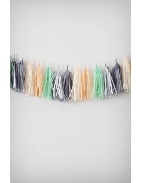 Tassel de papel de seda unidad