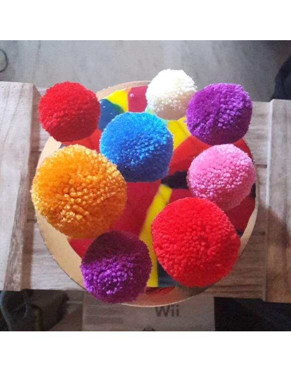 Topper pompones Frida