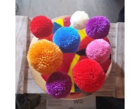 Topper pompones Frida