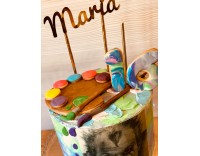 topper de tarta nombre María