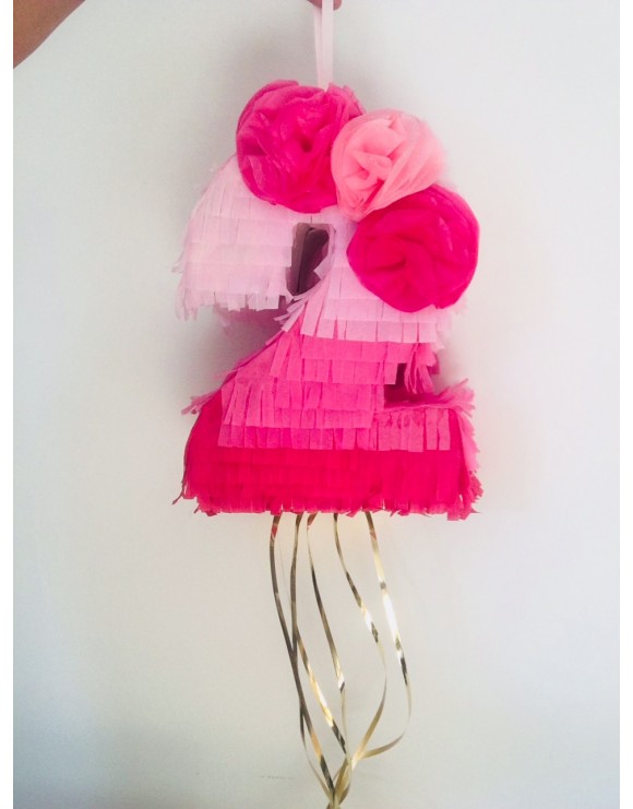 Piñata Número flamenco