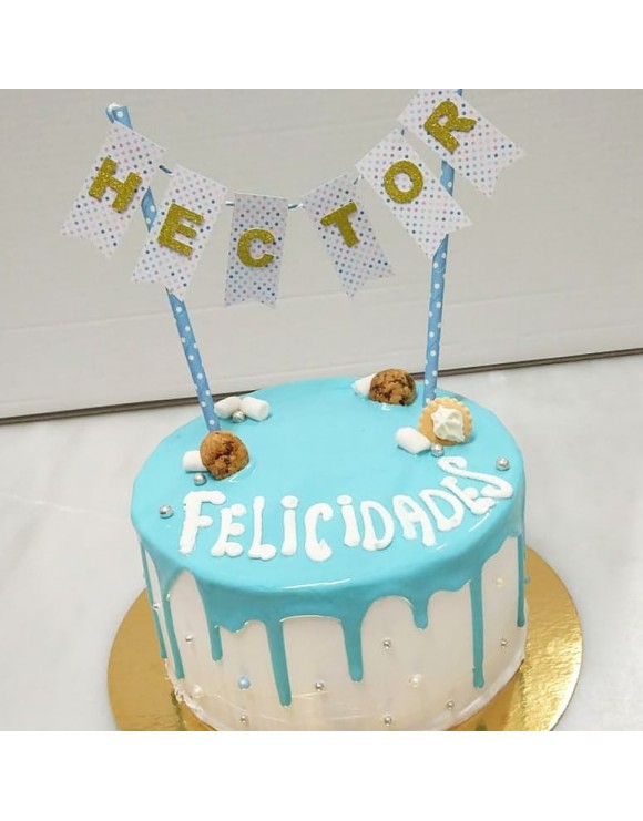 Mini guirnalda topitos personalizada