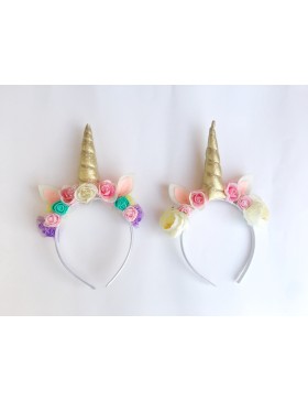 Pack diademas unicornio