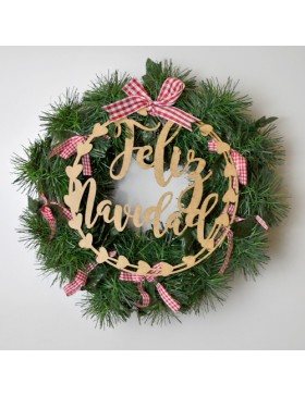 Corona Feliz Navidad