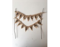 Topper guirnalda rústico mi primera comunión