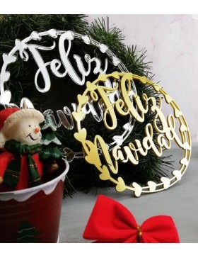 Corona Feliz Navidad