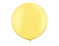 Globo redondo color amarillo Pearl Lemon Chiffon