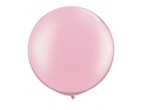 Globo redondo color rosa Pearl Pink