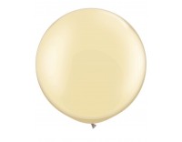 Globo redondo color ivory