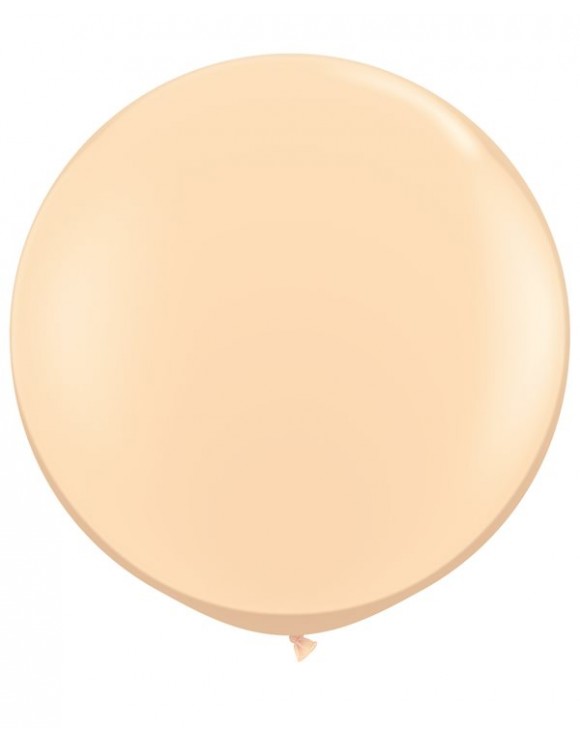 Globo redondo color melocoton