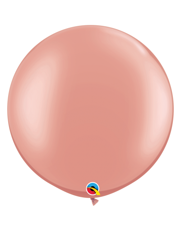 Globo redondo rose gold