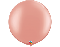Globo redondo rose gold