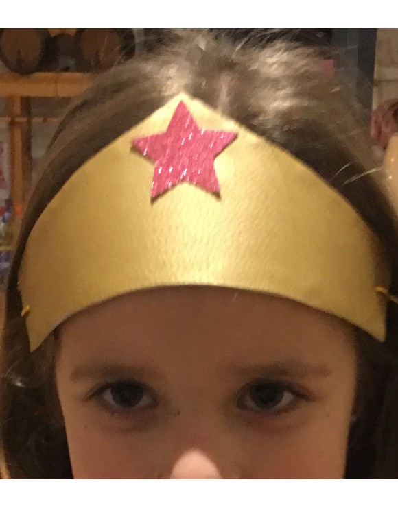 Diadema Mujer Maravilla Wonder Woman