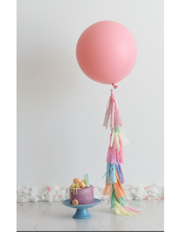 Globo redondo con tassel