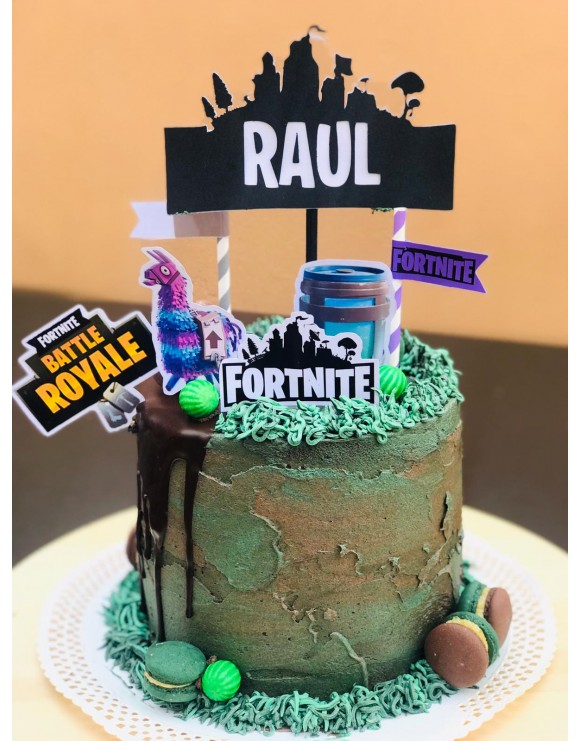 Topper para tarta FORTNITE 2
