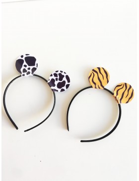 pack Diademas vaca-tigre