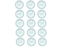 Papel de azúcar bautizo diseño 1