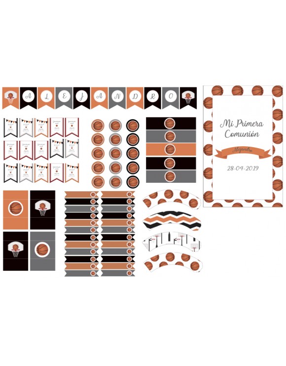 Kit de fiesta DIGITAL Baloncesto