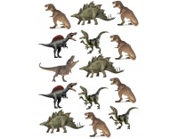 Papel de azúcar dinosaurios 3
