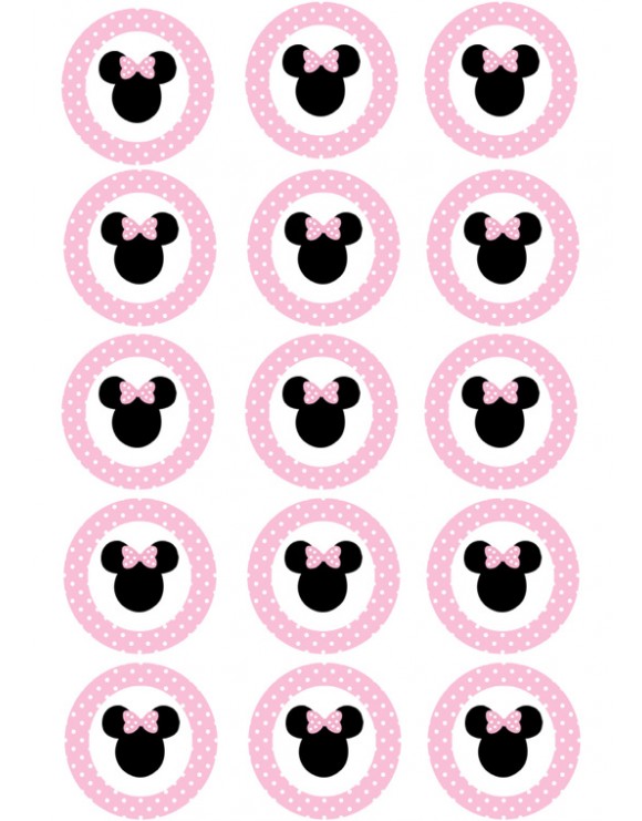 Papel de azucar Minnie 5