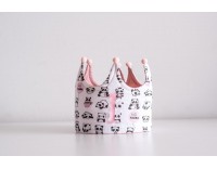 Corona cumpleaños panda