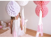 Nido de abeja con cola guirnalda tassel