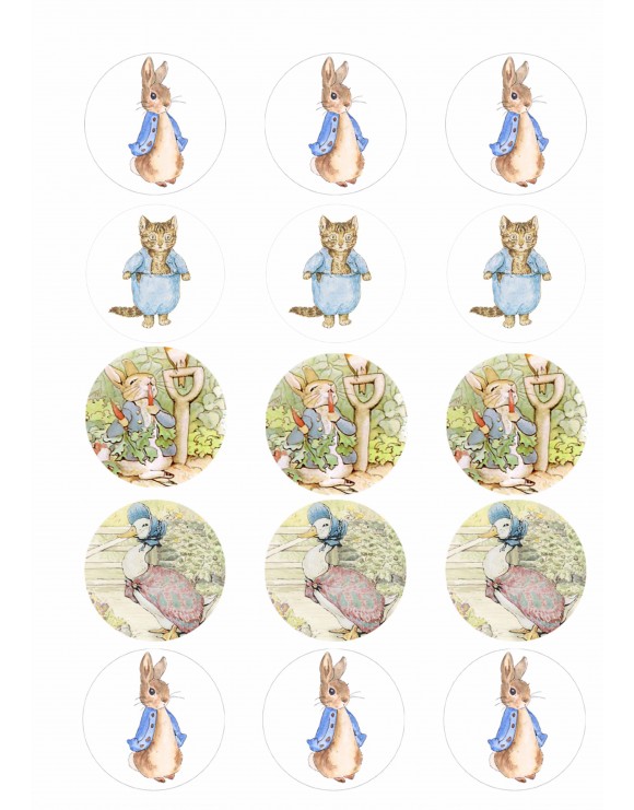 Papel de azúcar Rabbit 9