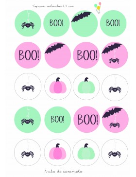 Papel de azúcar Halloween 10