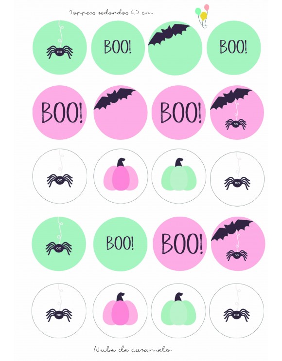 Papel de azúcar Halloween 10
