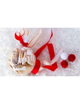 Bola de Navidad mascota red