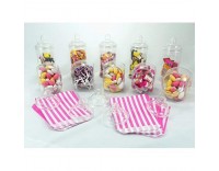 Bote de plástico estilo victoriano