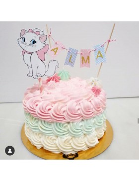 Topper mini guirnalda + figura