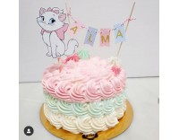 Topper mini guirnalda + figura